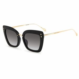 New! Isabel Marant IM0083/G/S 02M29O Black and Gold Sunglasses, Authentic
